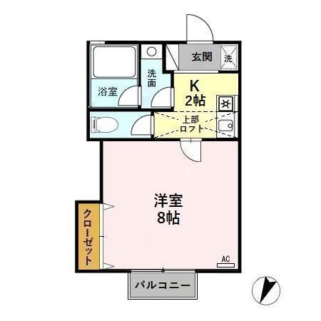 ハートワン御園（202） 間取り図画像