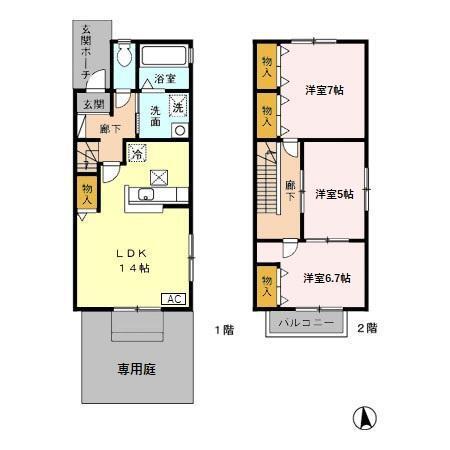  間取り図写真
