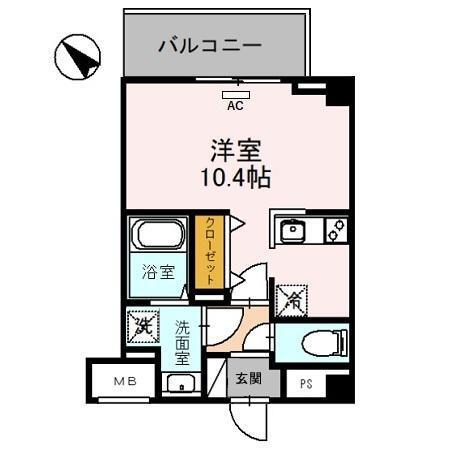 グランアネシス金澤Ⅱ（303） 間取り図画像