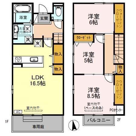  間取り図写真