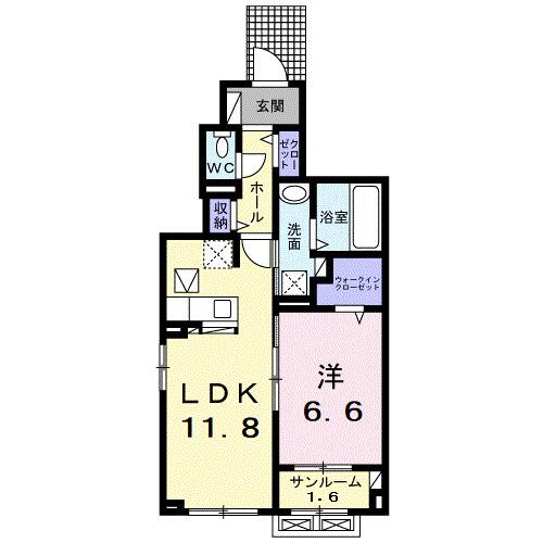バーベナ（103） 間取り図画像