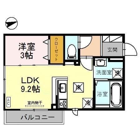 セリリアⅠ（101） 間取り図画像