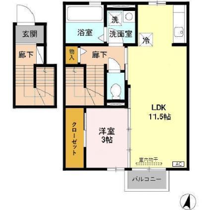  間取り図写真