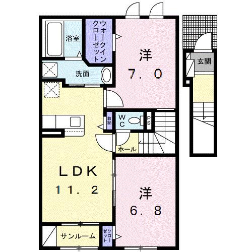  間取り図写真