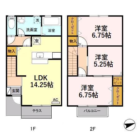  間取り図写真