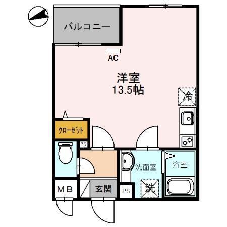 プレジデンス白銀（503） 間取り図画像