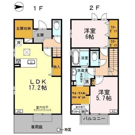 Ｍ−ｒｏｏｍ（Ⅱ） 間取り図画像