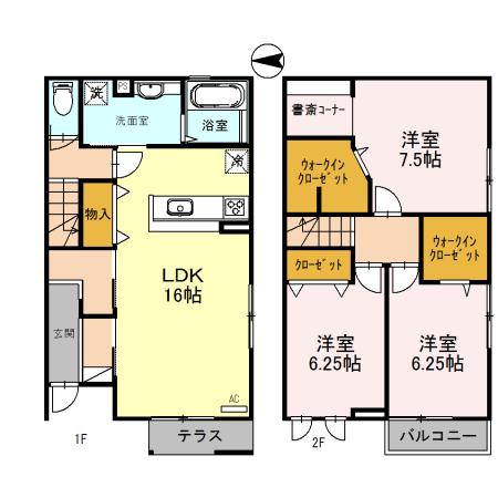  間取り図写真