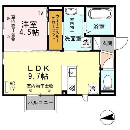  間取り図写真