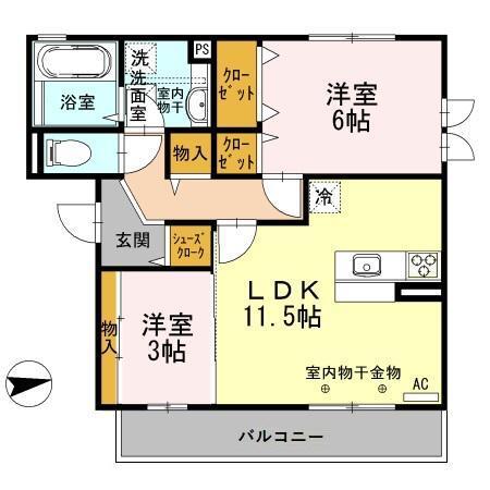  間取り図写真