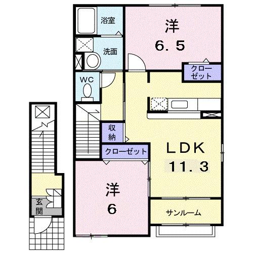  間取り図写真
