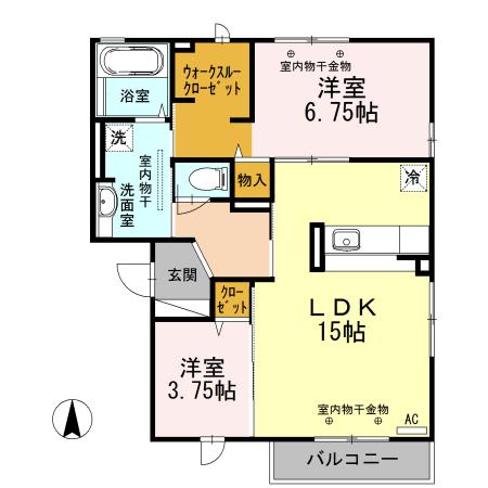  間取り図写真