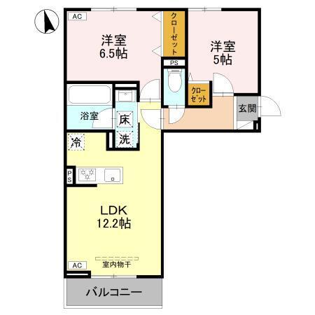 charme（103） 間取り図画像