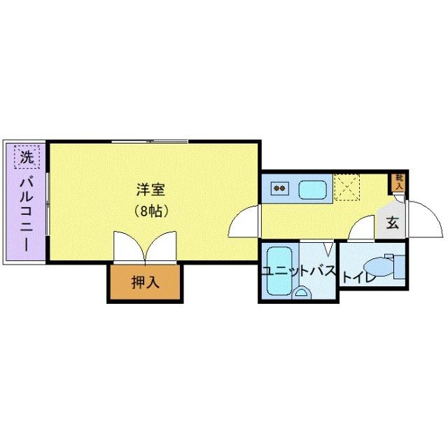金沢市長町マンション 間取り図画像