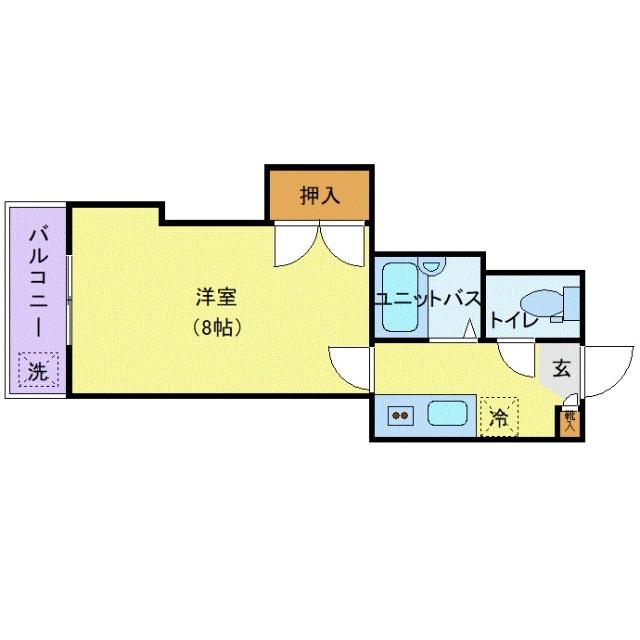 金沢市長町マンション 間取り図画像