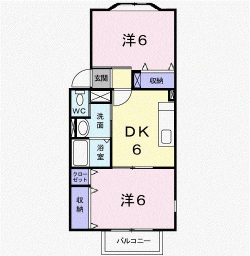 アンシャンテ（101） 間取り図画像