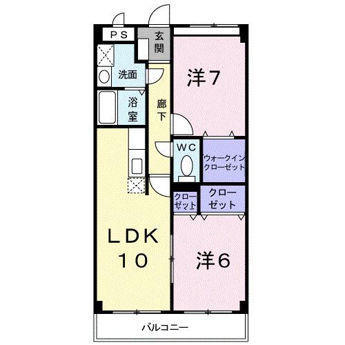 エストゥペンド富樫（202） 間取り図画像