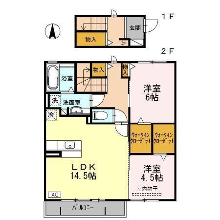 カスティージョ（202） 間取り図画像