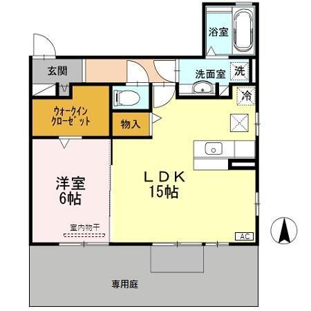 カスティージョ（101） 間取り図画像