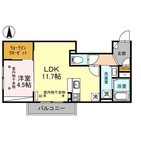 エスクラ.T（303） 間取り図画像