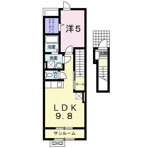 ｉｓｌａｎｄ（202） 間取り図画像