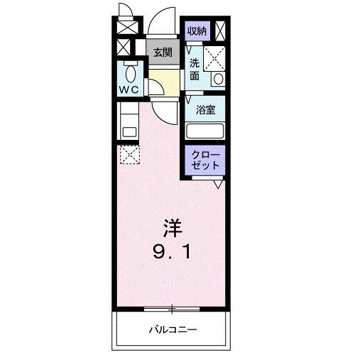 ヴィラージュ　グランドール（305） 間取り図画像