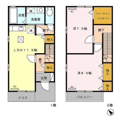  間取り図写真