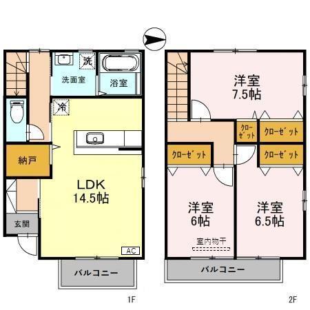  間取り図写真