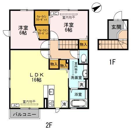 パストラル（203） 間取り図画像