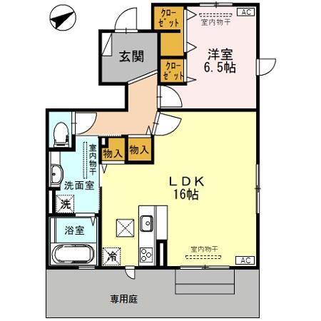 パストラル（101） 間取り図画像