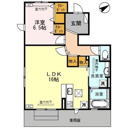 パストラル（103） 間取り図画像