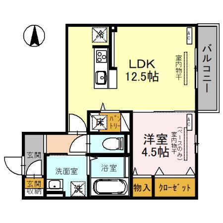 フォルトゥーナＫ（102） 間取り図画像