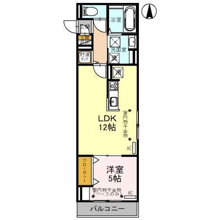 ラフィネ諸江（102） 間取り図画像