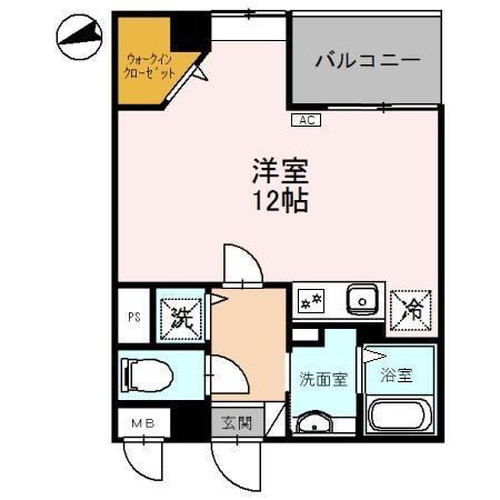 プレジデンス白銀（805） 間取り図画像