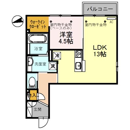 グランセレーネ（302） 間取り図画像
