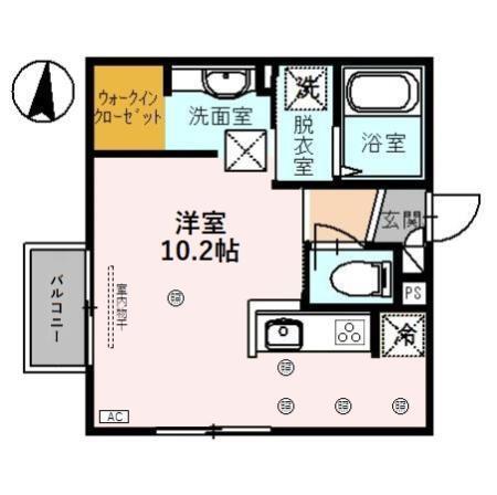 セジュール　モンブラン（101） 間取り図画像