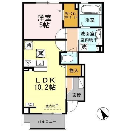 CHIARA（キアラ）（102） 間取り図画像