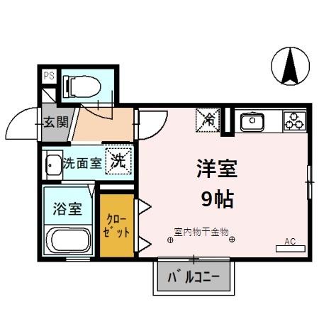 ジェム・ノワール（105） 間取り図画像