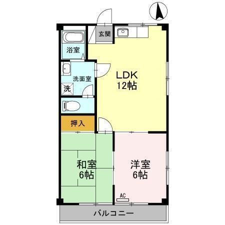 アリエッタ（205） 間取り図画像
