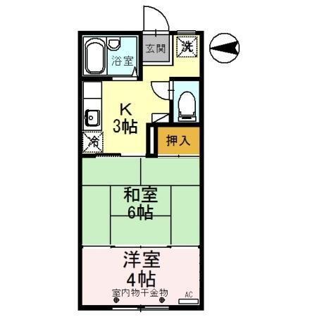 リバーサイドＫＭ（205） 間取り図画像
