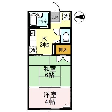 リバーサイドＫＭ（107） 間取り図画像