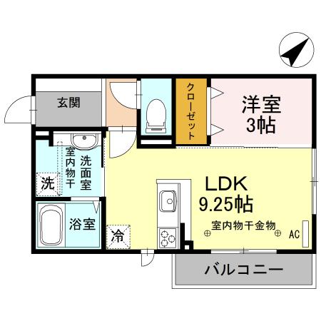 Canard(ｶﾅｰﾙ)（205） 間取り図画像