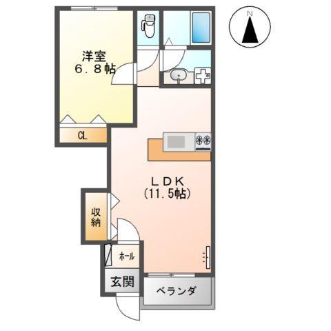 ヴァンヴェール 間取り図画像