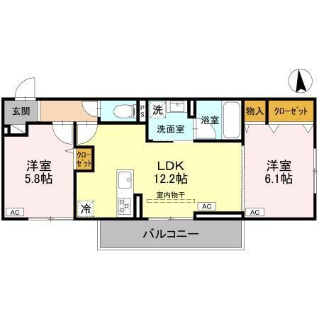 ルミナ（302） 間取り図画像