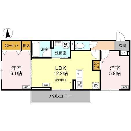 ルミナ（203） 間取り図画像