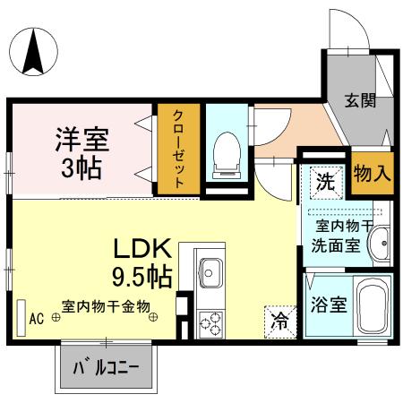 Ｋ＆Ｋ（203） 間取り図画像