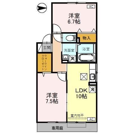 エトワール（102） 間取り図画像