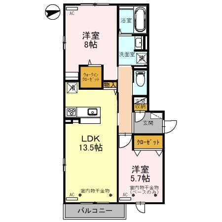ルナ・ピエナ（301） 間取り図画像
