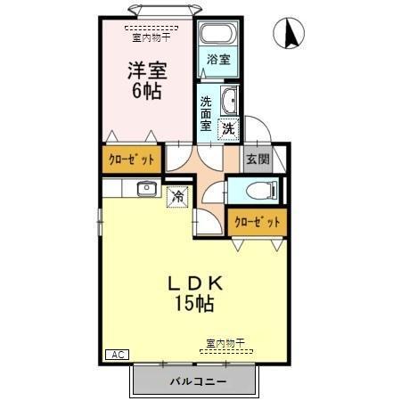 マーヴェラス諸江（205） 間取り図画像