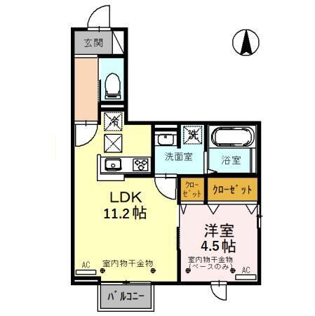 D-residence藤江Ⅰ（102） 間取り図画像